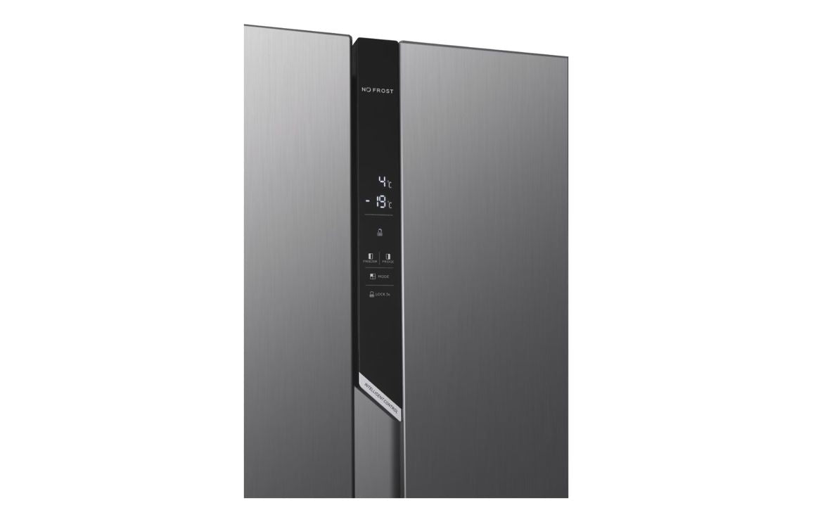 Hoover HHSBSO6174XK1 F/S No Frost American Fridge Freezer - Stainless Steel