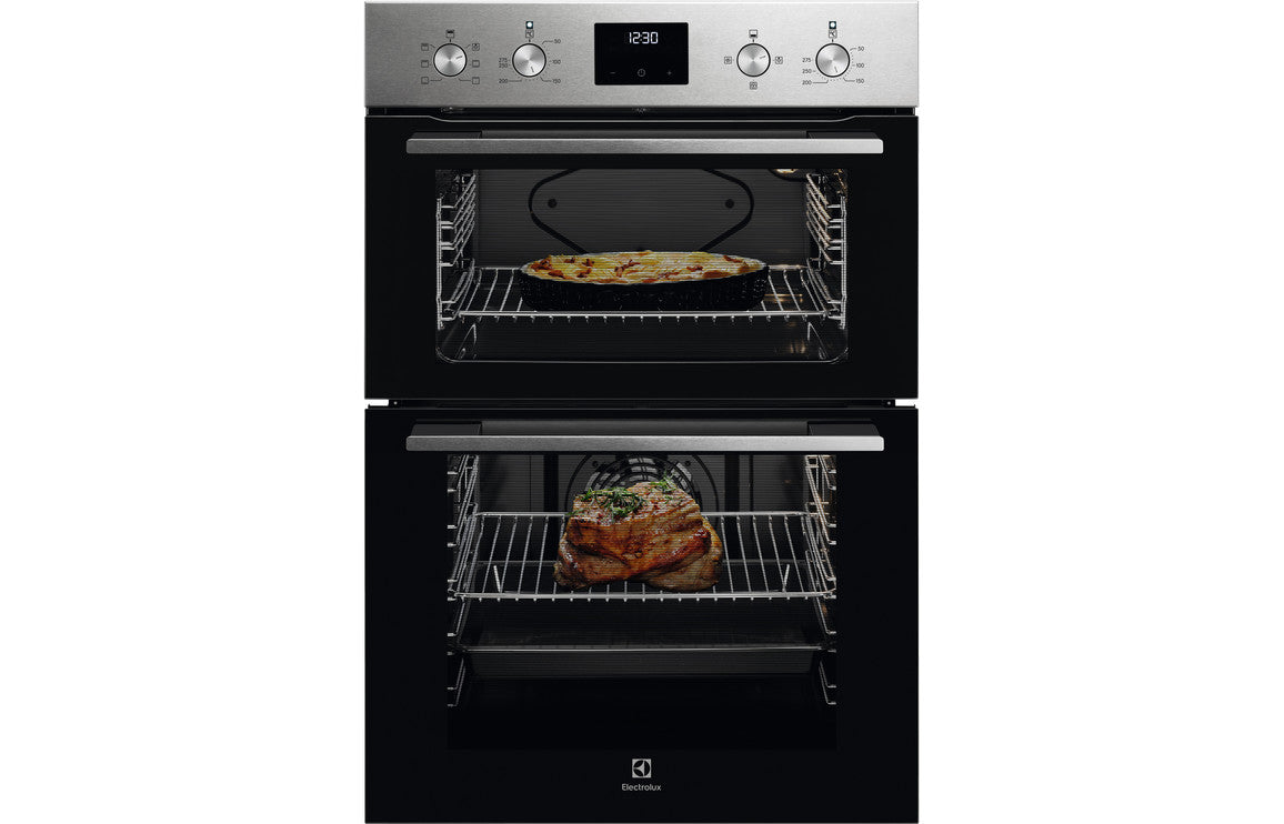 Electrolux KDFGE40TX Double Electric Oven - Stainless Steel