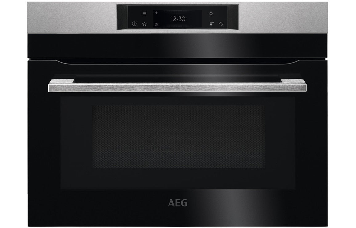 AEG KMK768080M B/I Compact Combi Microwave - Stainless Steel