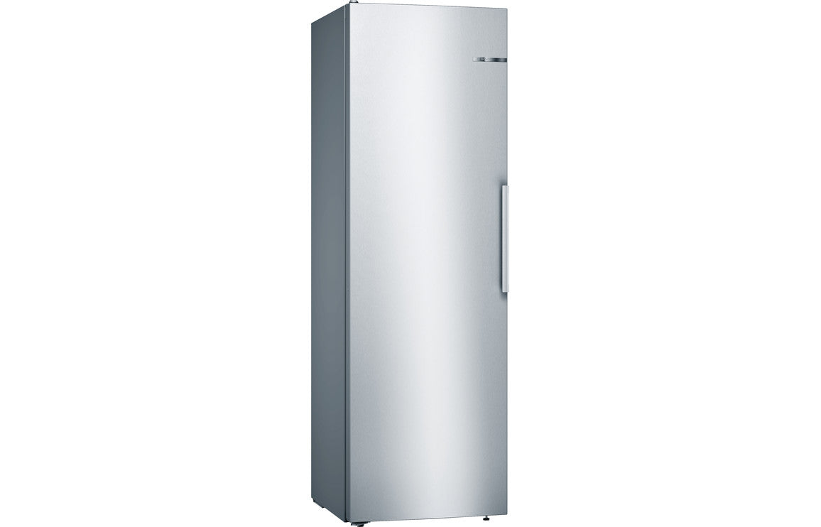 Bosch Series 4 KSV36VLEP F/S Tall Larder Fridge - Stainless Steel