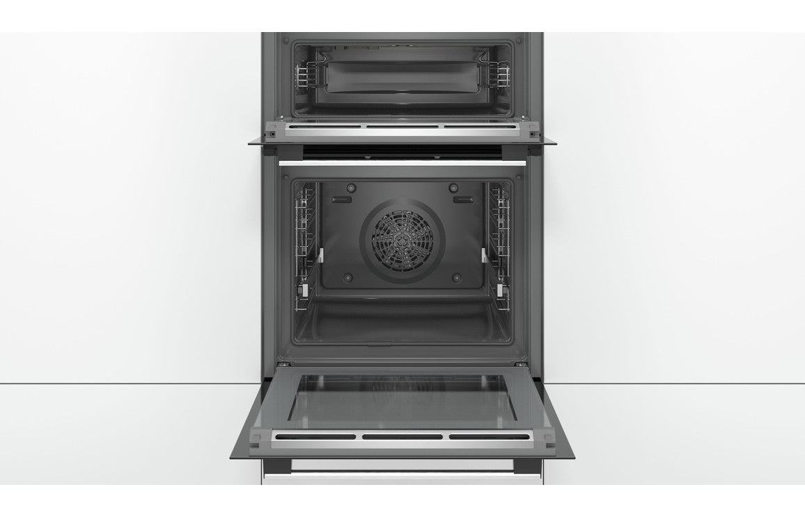 Bosch Series 6 MBA5785S6B Double Pyrolytic Oven - Stainless Steel