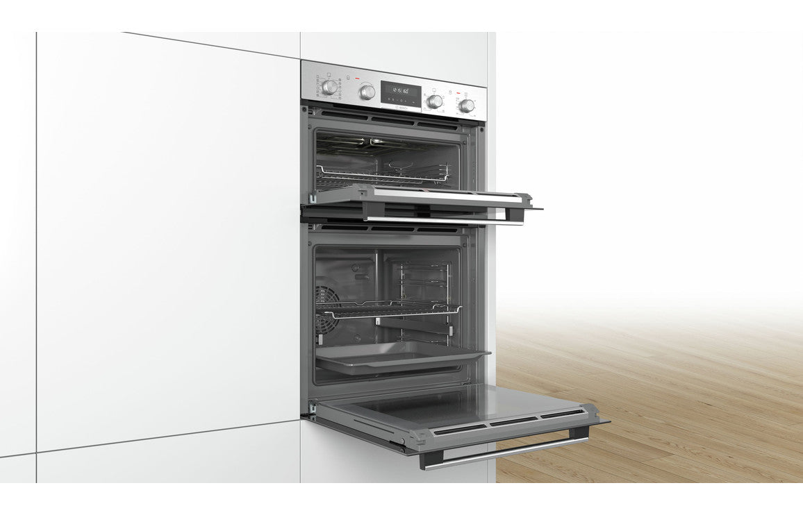 Bosch Series 6 MBA5785S6B Double Pyrolytic Oven - Stainless Steel