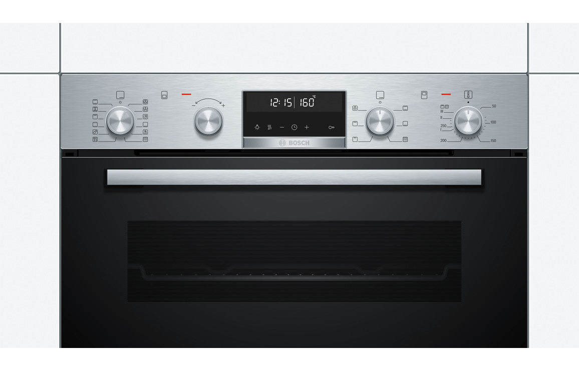 Bosch Series 6 MBA5785S6B Double Pyrolytic Oven - Stainless Steel