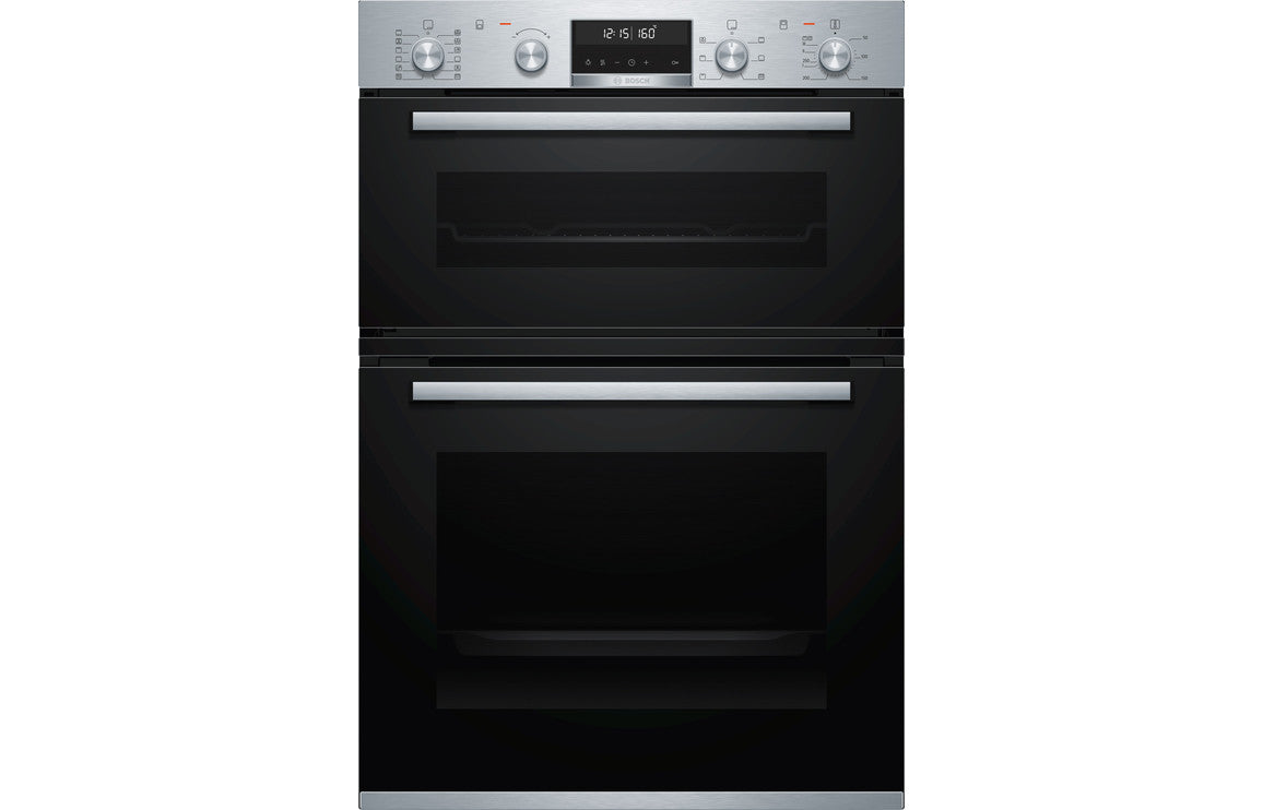 Bosch Series 6 MBA5785S6B Double Pyrolytic Oven - Stainless Steel