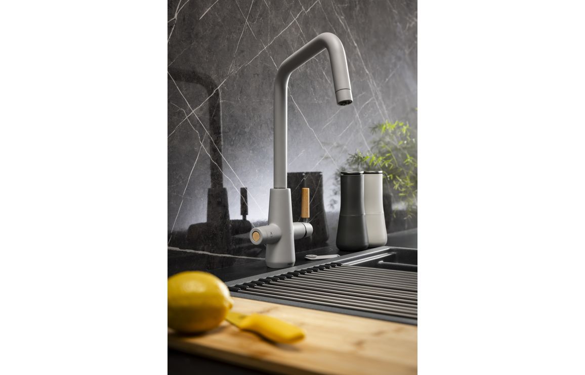 Abode Scandi-E 4 IN 1 Monobloc Tap - Scandi Grey