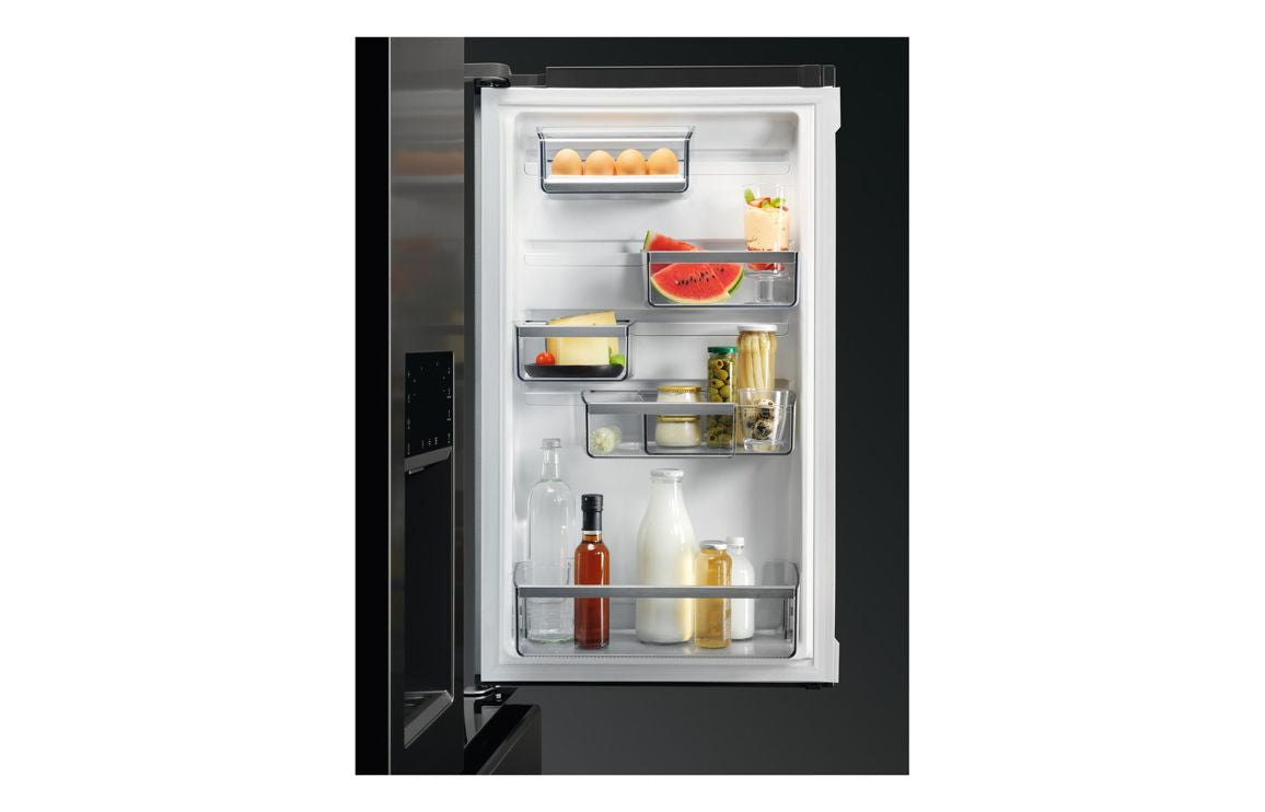 AEG RMB954E9VX F/S TwinTech No Frost American Fridge Freezer - Stainless Steel