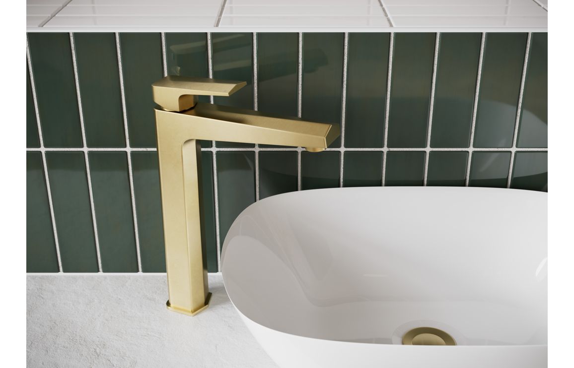 Purus Bath Filler - Brass
