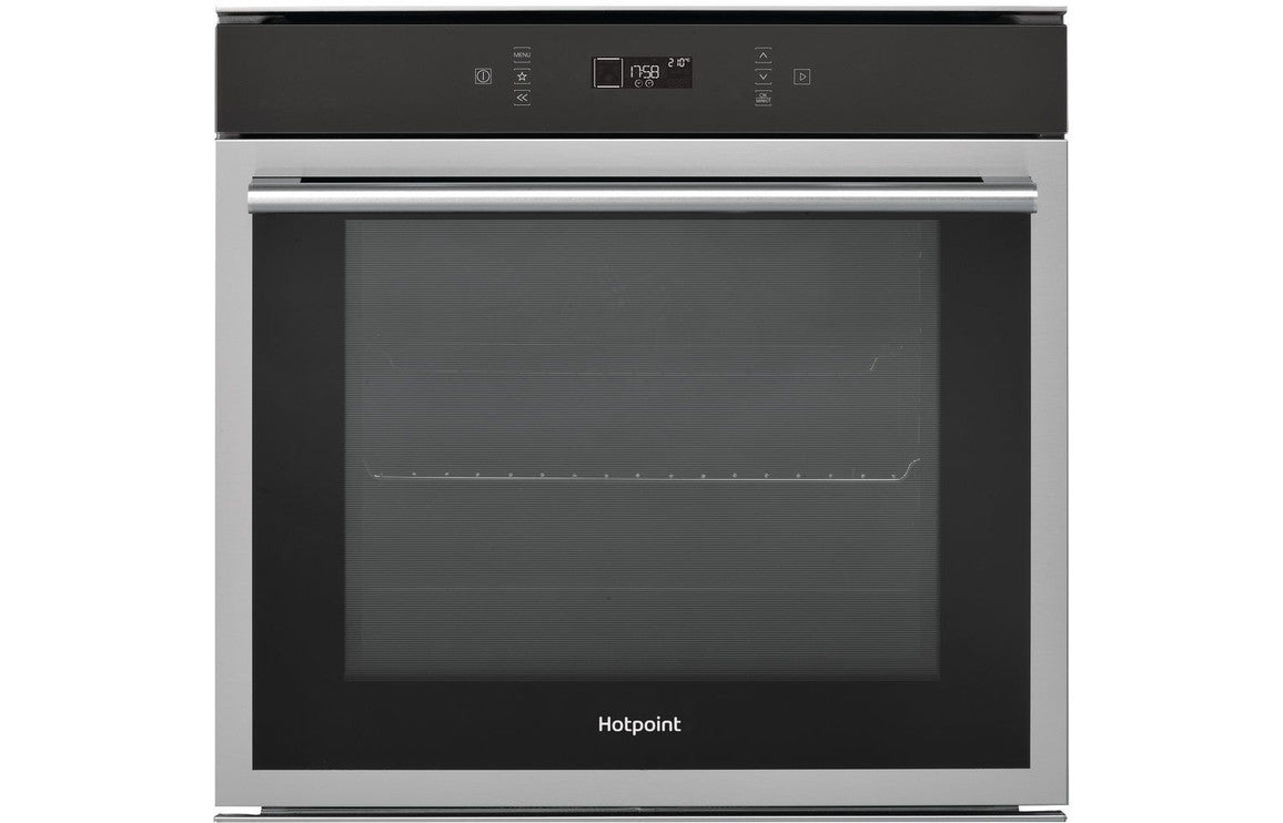 Hotpoint SI6 874 SH IX Single Electric Oven - Black &amp; Stainless Steel