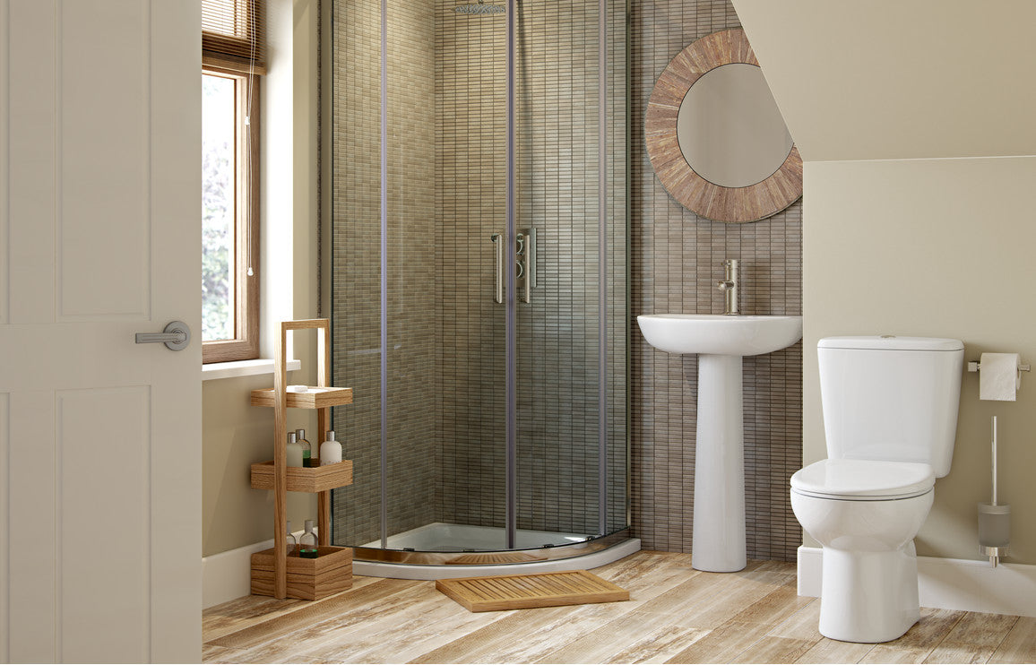 Space Saver 490x355mm 1 Tap Hole  Semi Recessed Basin