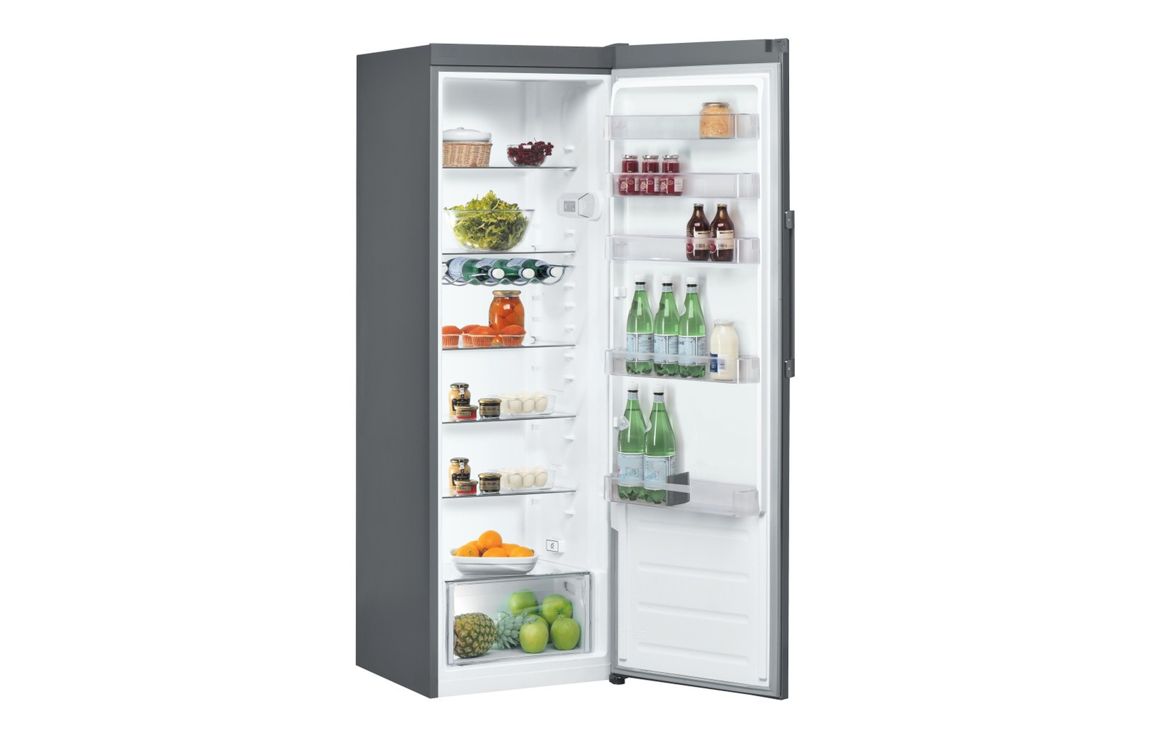Whirlpool SW8 2Q XR UK F/S Tall Larder Fridge - Stainless Steel