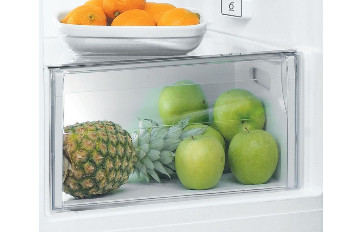 Whirlpool SW8 2Q XR UK F/S Tall Larder Fridge - Stainless Steel