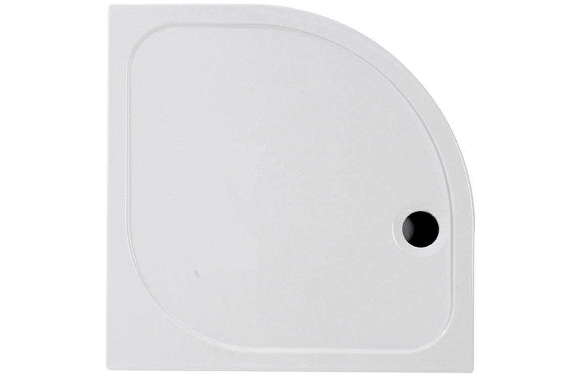 45mm Low Profile 900mm Quadrant Tray &amp; Waste