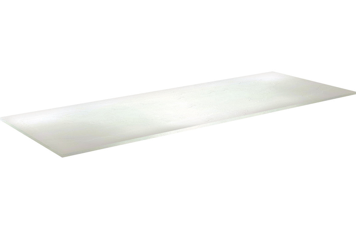 Bohai High Pressure Laminate Worktop (610x460x12mm) - White Slate