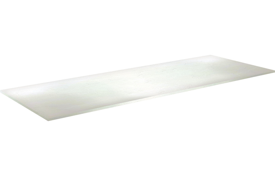 Beatrix High Pressure Laminate Worktop (1210x460x10mm) - White Slate