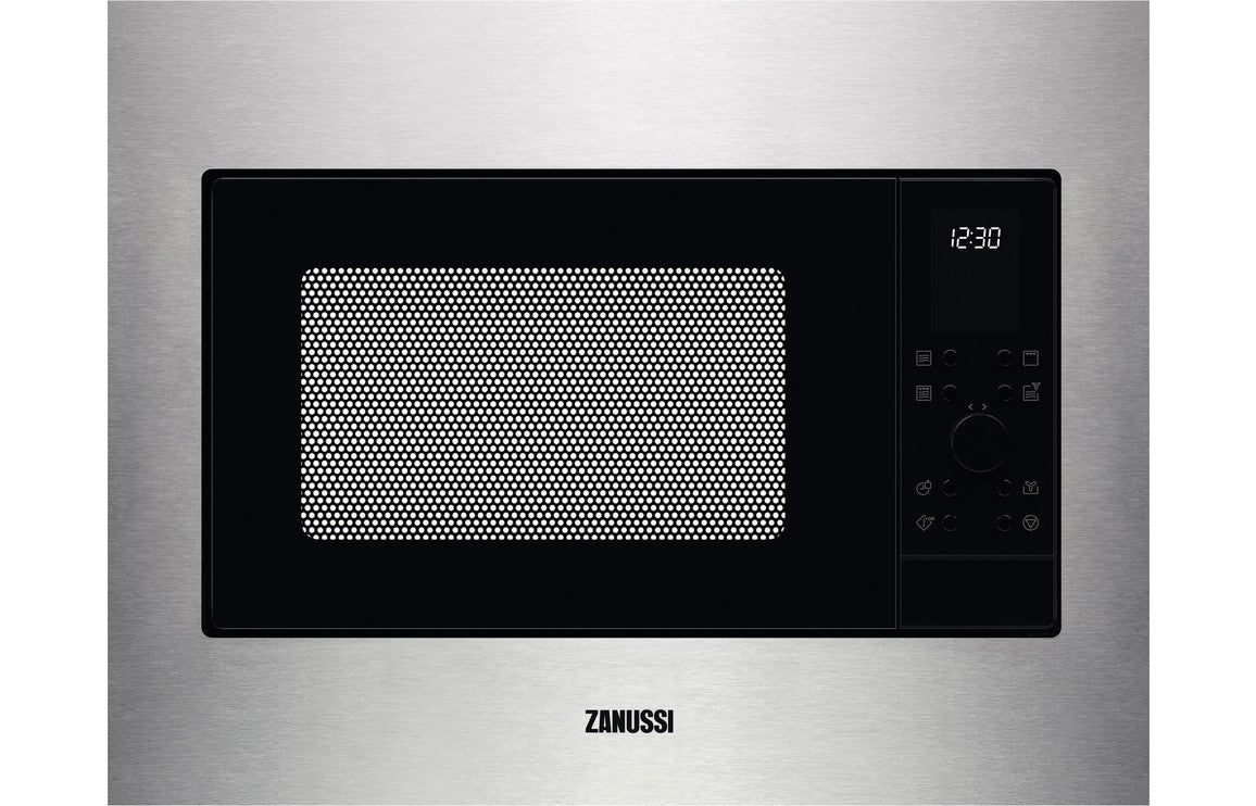 Zanussi ZMSN4CX B/I Microwave &amp; Grill  - Stainless Steel