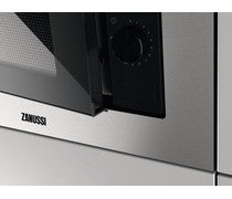 Zanussi ZMSN5SX B/I Framed Microwave - Stainless Steel