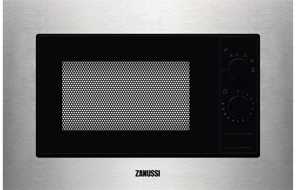 Zanussi ZMSN5SX B/I Framed Microwave - Stainless Steel