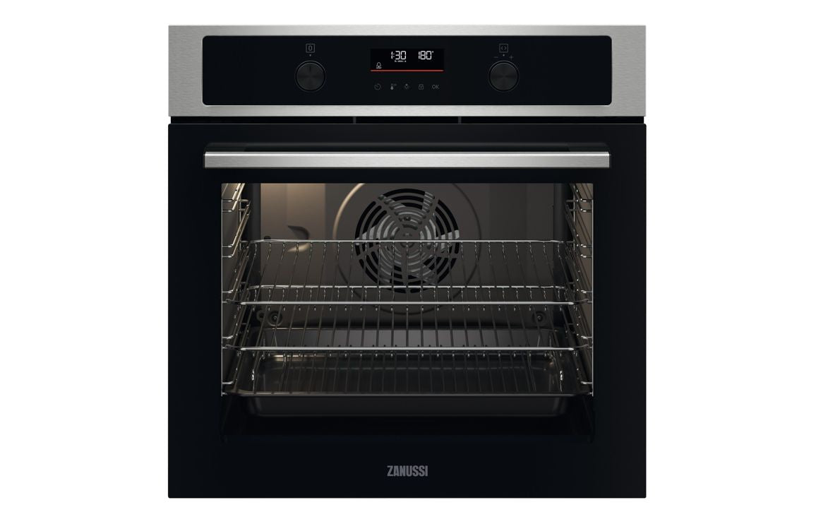 Zanussi ZOCND7XN Single Electric Oven - Stainless Steel