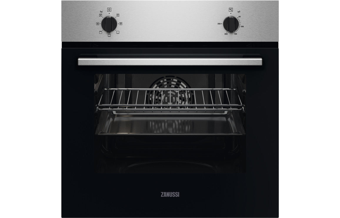 Zanussi ZOHHC0X2 Single Electric Oven - Stainless Steel
