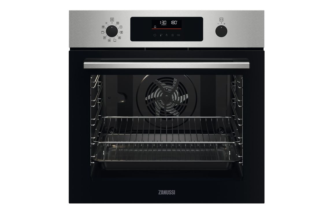 Zanussi ZOPNX6XN Single Pyrolytic Oven - Stainless Steel