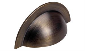 Monmouth Cup Handle, American Bronze, 64mm centres