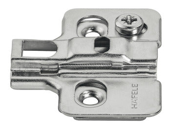 Mounting Plate, Cruciform, for Quick Fixing Hinges - Standard Screw