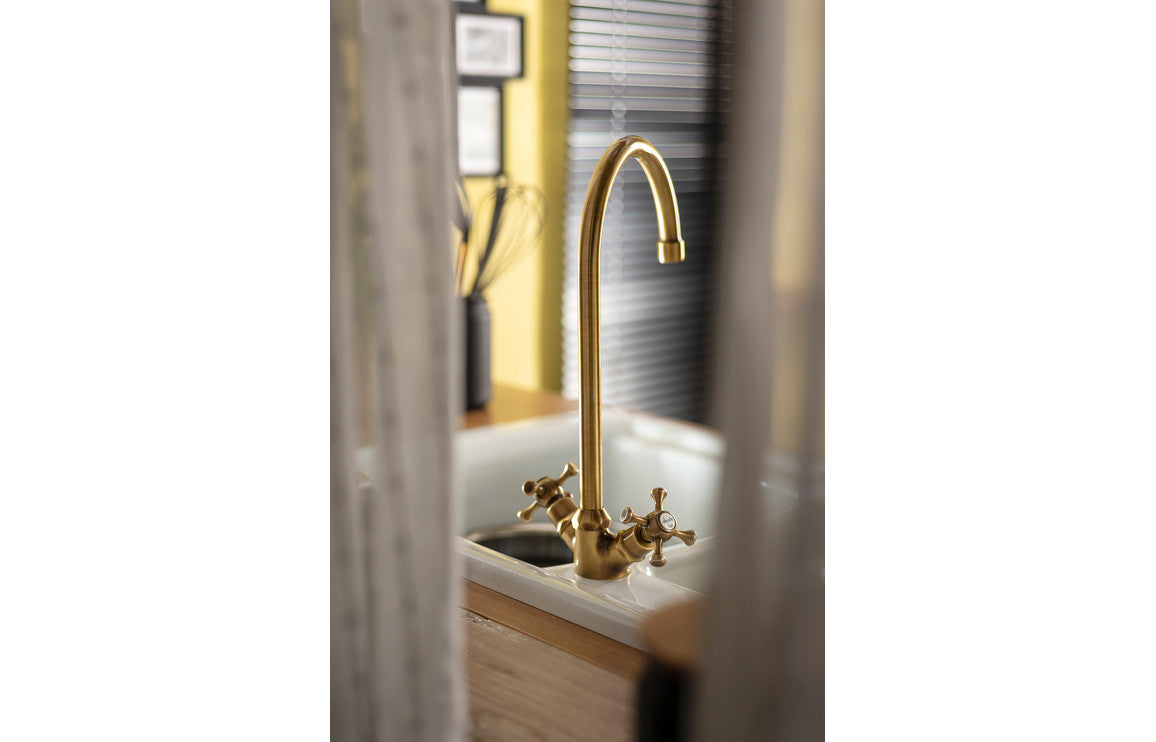 Abode Burford Monobloc Mixer Tap - Chrome