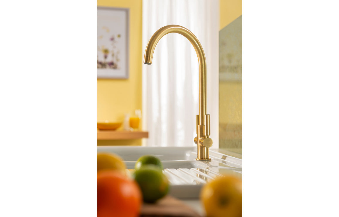 Abode Globe Monobloc Mixer Tap - Chrome