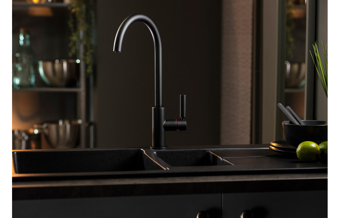 Abode Globe Single Lever Mixer Tap - Brushed Nickel