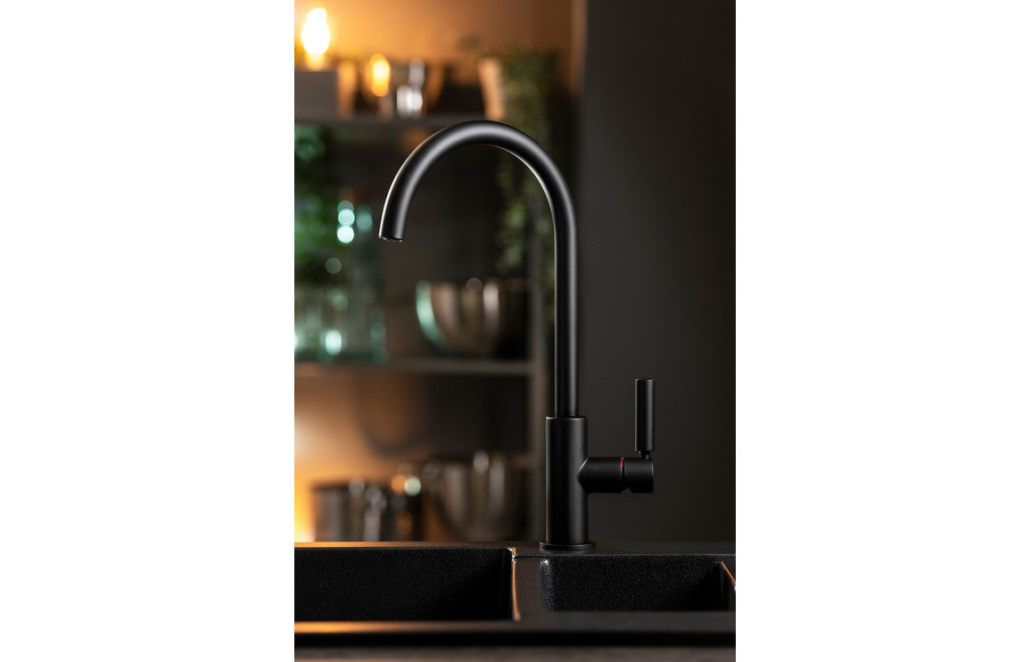 Abode Globe Single Lever Mixer Tap - Brushed Brass