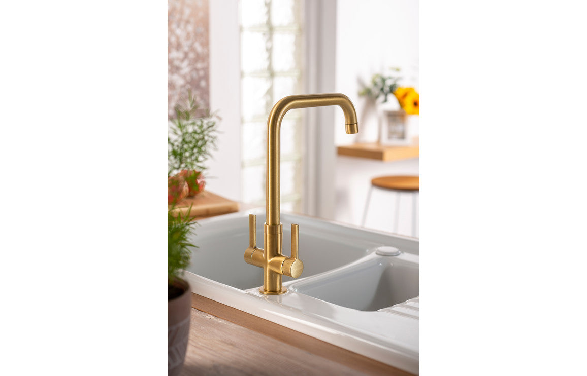 Abode Pico Quad Monobloc Mixer Tap - Chrome