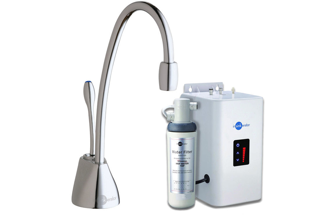 InSinkErator GN1100 Hot Water Tap Neo Tank &amp; Water Filter - Chrome