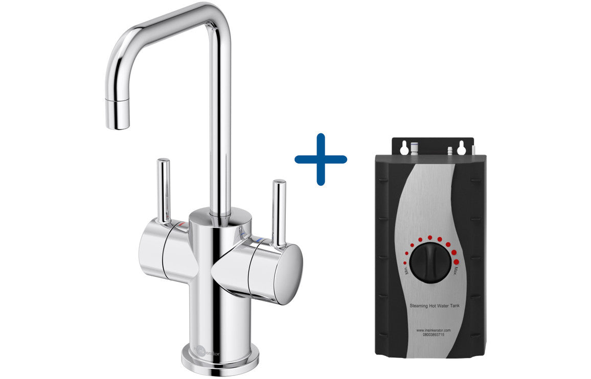 InSinkErator FHC3020 Hot/Cold Water Mixer Tap &amp; Standard Tank - Chrome