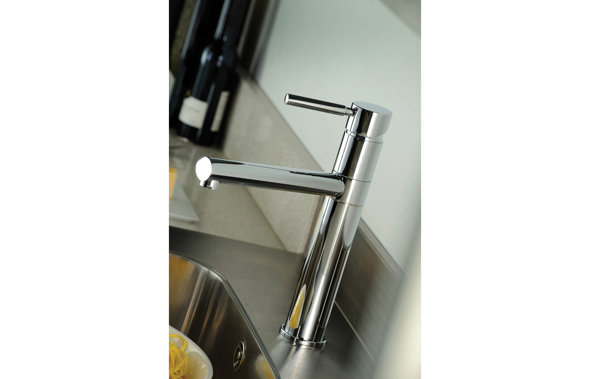 Abode Hydrus Single Lever Mixer Tap - Brushed Nickel