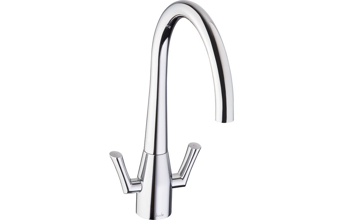 Abode Fluid Monobloc Mixer Tap - Chrome