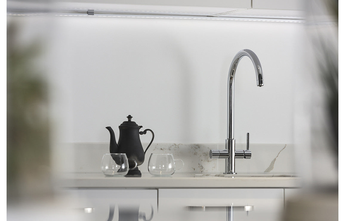 Abode Puria Aquifier Mixer Tap - Brushed Nickel