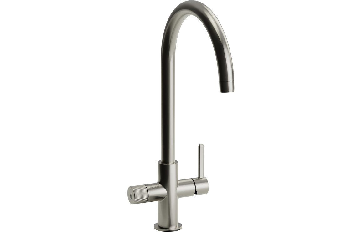 Abode Puria Aquifier Mixer Tap - Brushed Nickel