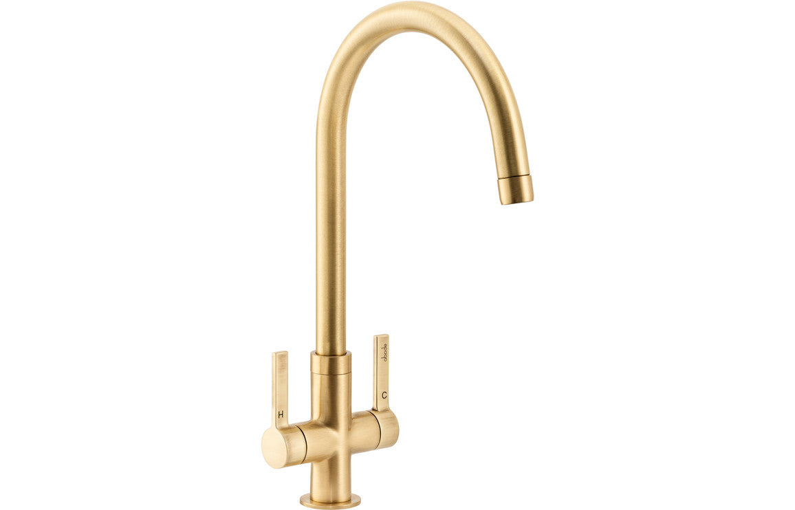 Abode Pico Monobloc Mixer Tap - Brushed Brass