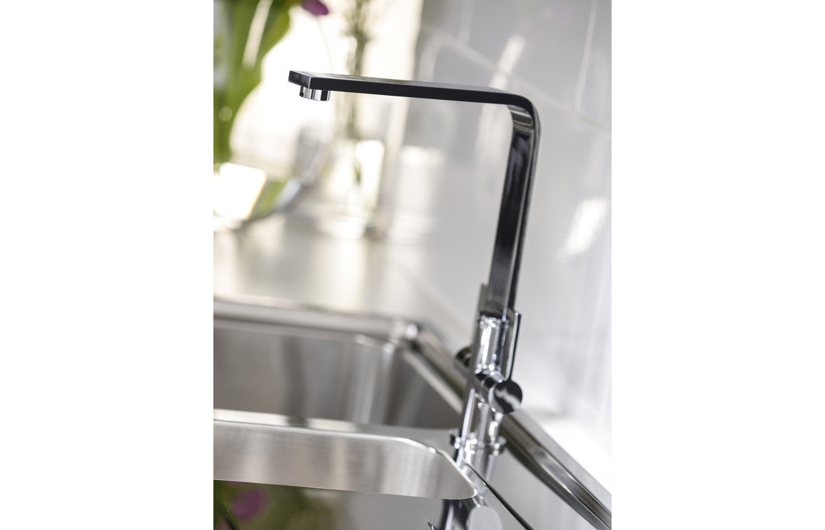 Abode Quantic Monobloc Mixer Tap - Chrome