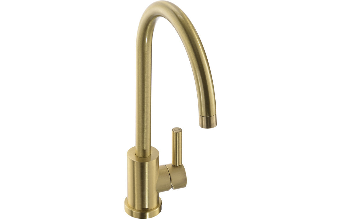 Abode Atlas Single Lever Mixer Tap - Brushed Brass