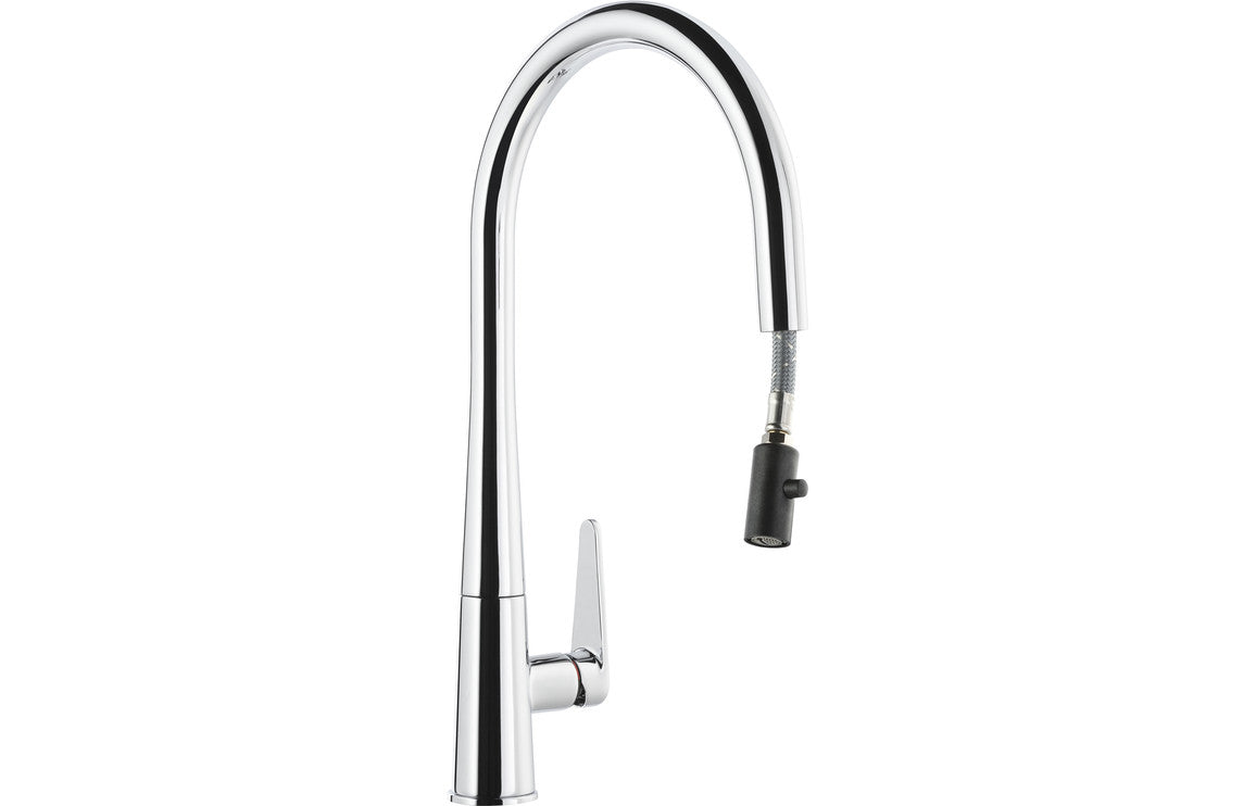 Abode Coniq R Single Lever Mixer Tap With Pull Out - Chrome