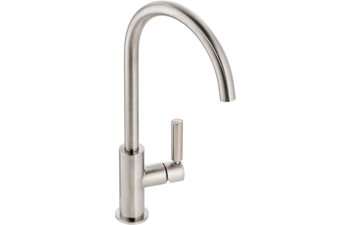 Abode Globe Single Lever Mixer Tap - Brushed Nickel