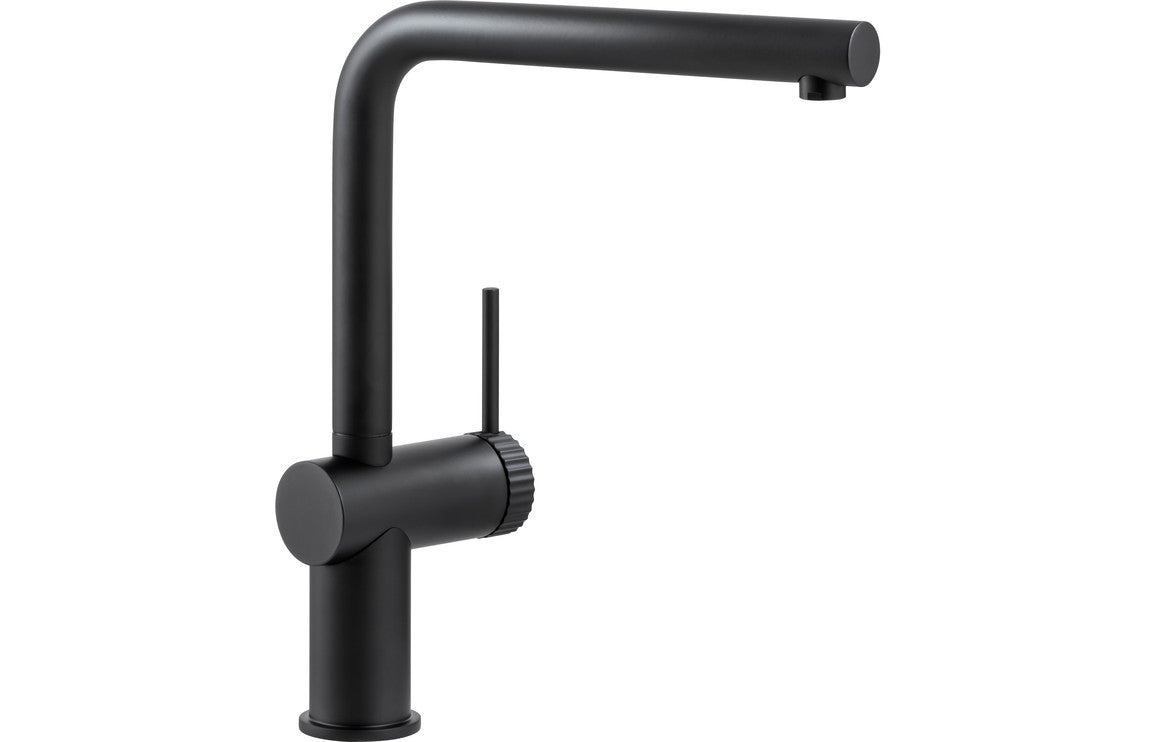 Abode Fraction Single Lever Mixer Tap - Matt Black