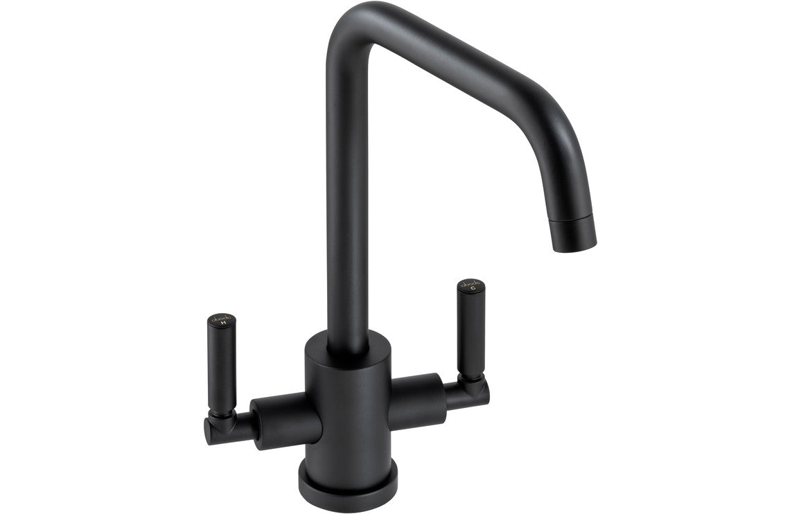 Abode Atlas Quad Monobloc Mixer Tap - Matt Black