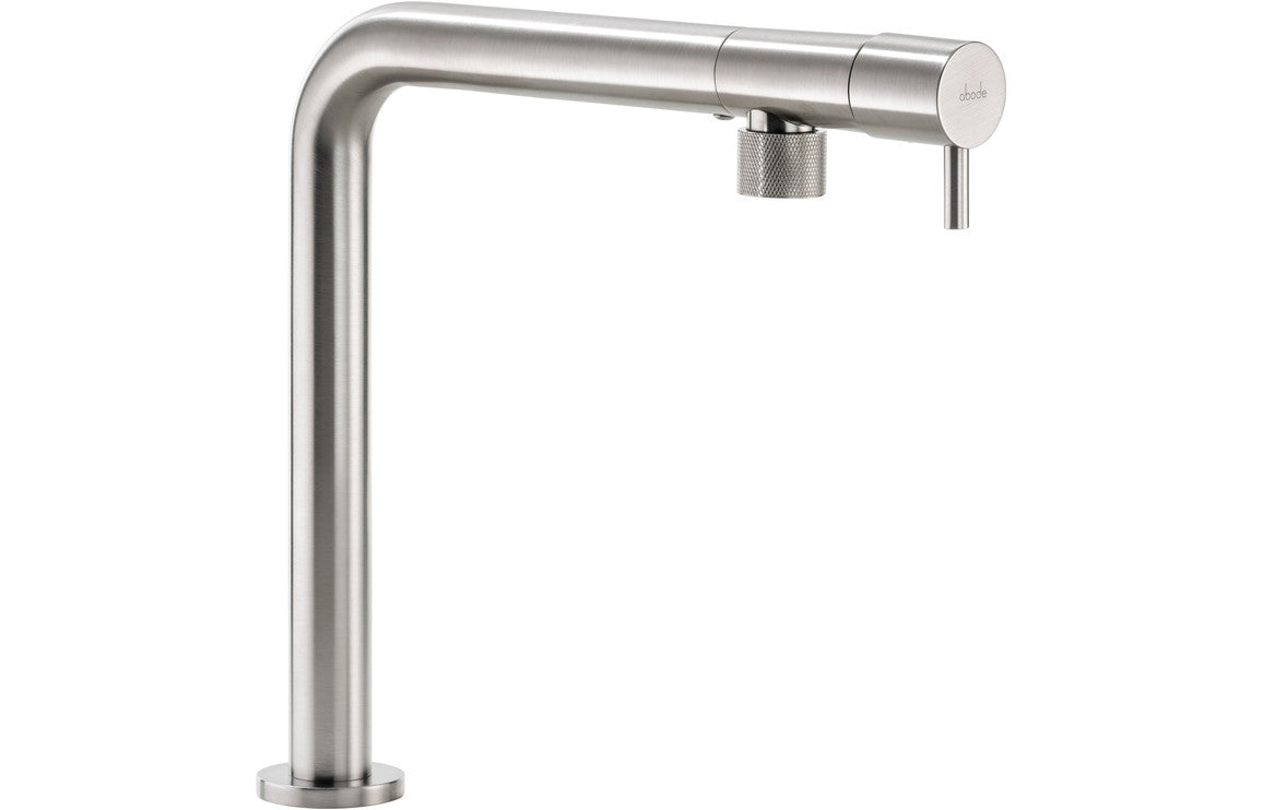 Abode Agilis Single Lever Mixer Tap - Brushed Nickel