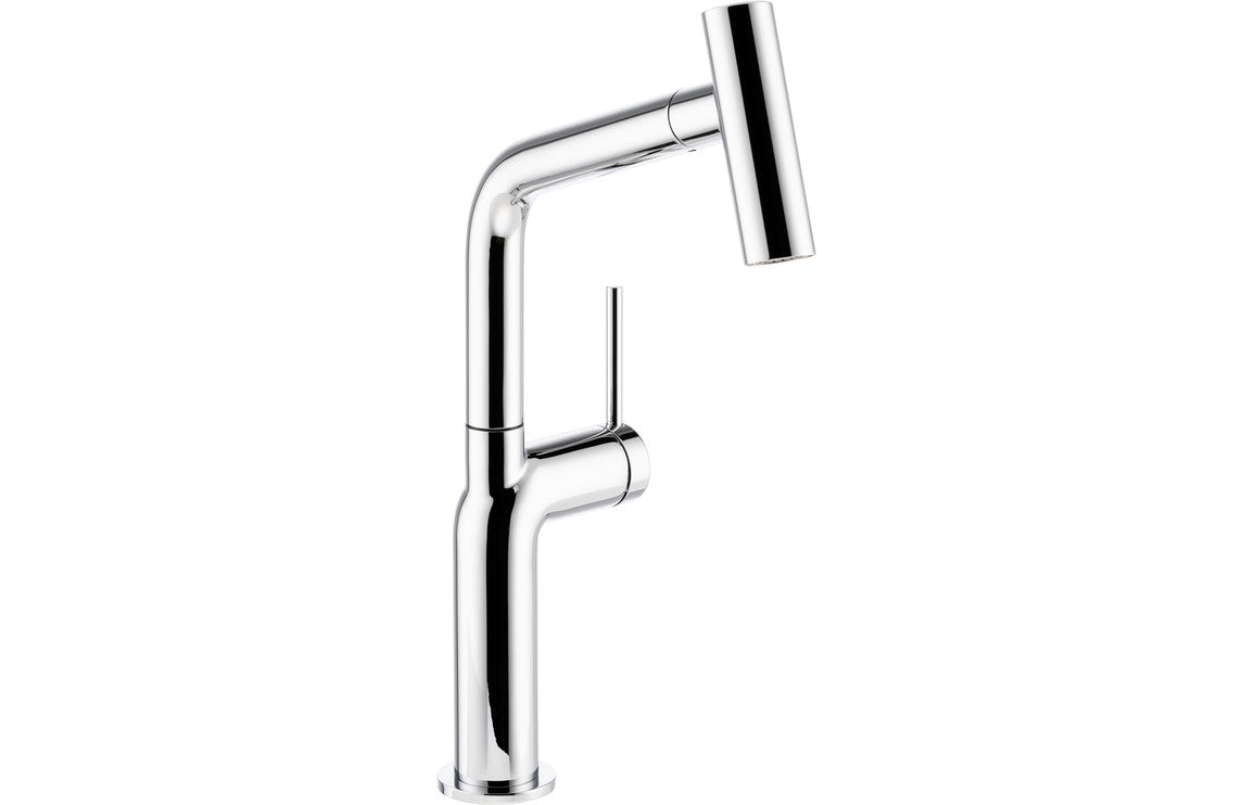 Abode Tubist T Single Lever Mixer Tap With Pull Out - Chrome