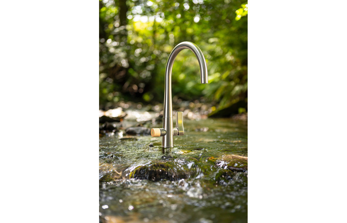 Abode Naturalé Aquifier Mixer Tap - Brushed Nickel