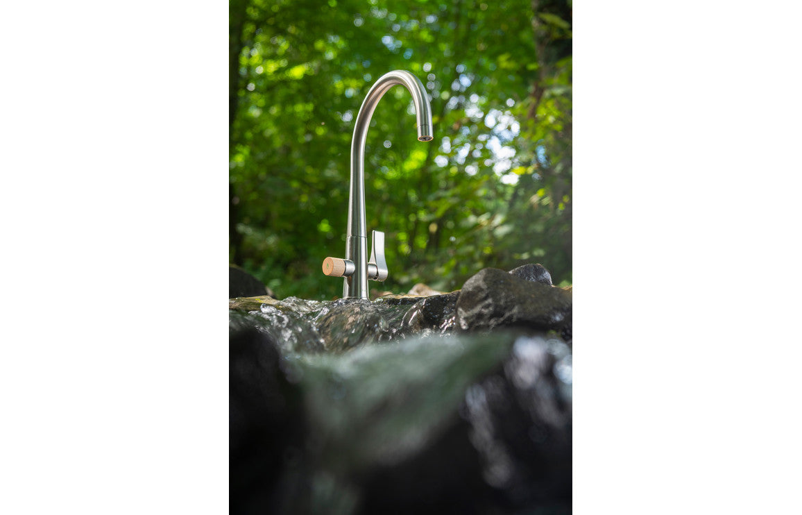 Abode Naturalé Aquifier Mixer Tap - Brushed Nickel