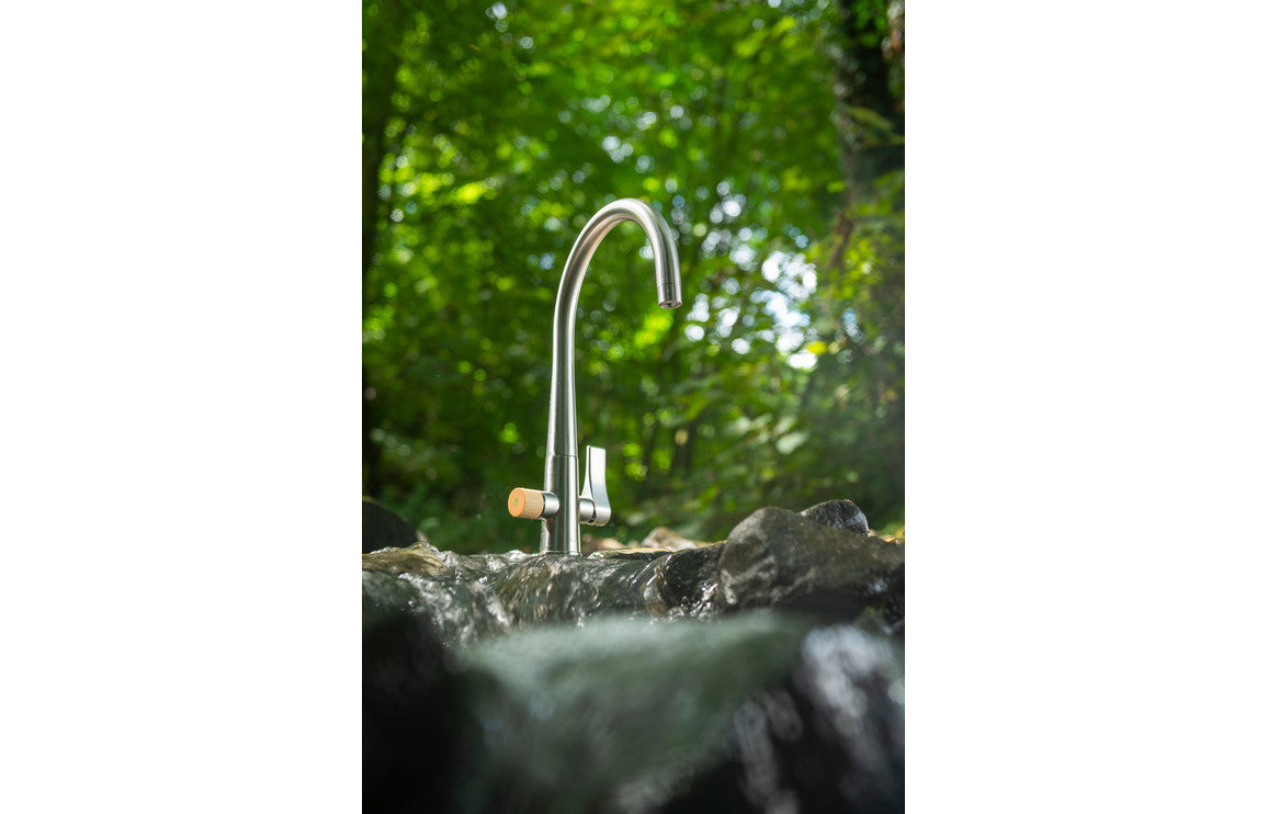 Abode Naturalé Aquifier Mixer Tap - Brushed Nickel