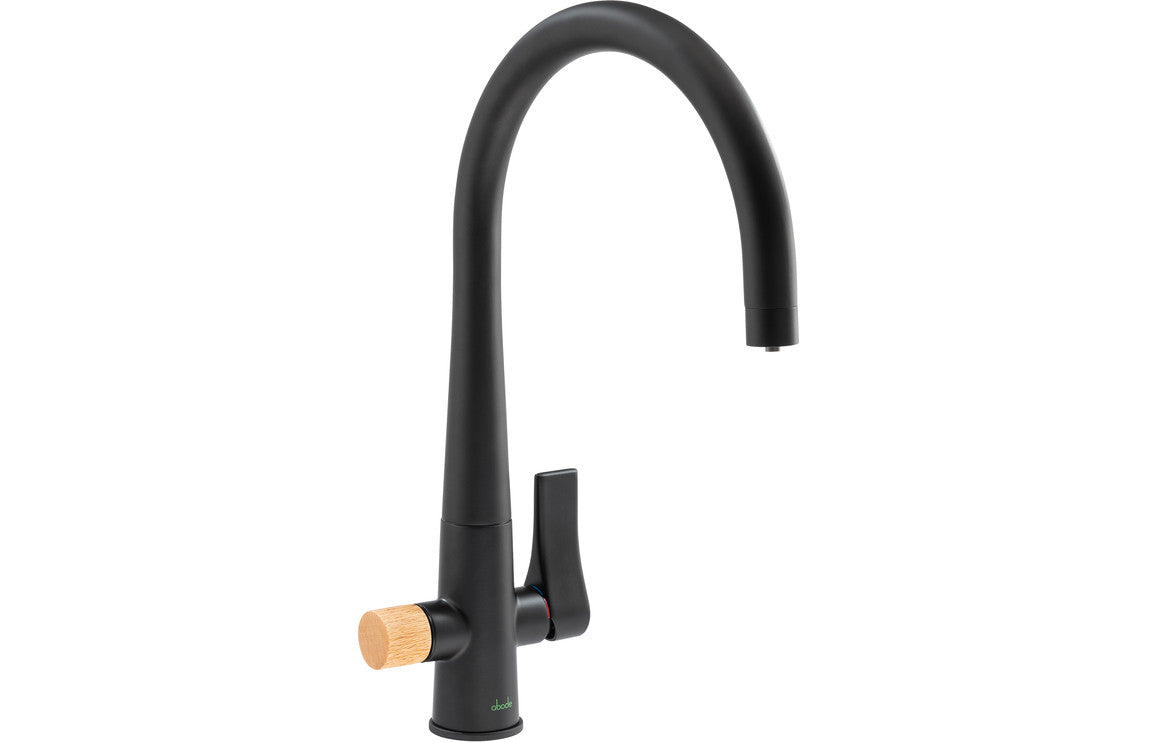 Abode Naturalé Aquifier Mixer Tap - Matt Black